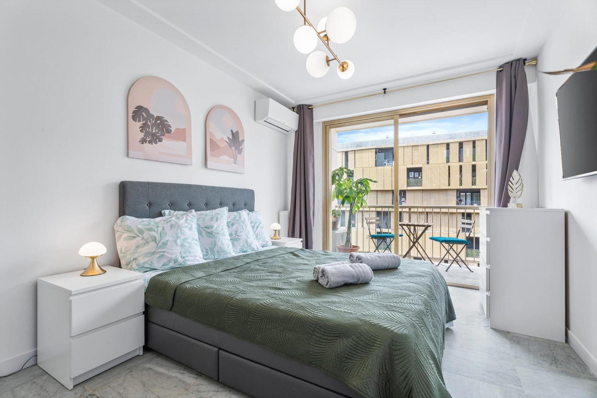 ניס Elegant Studio Avec Terrasse Proche Mer Tramway מראה חיצוני תמונה